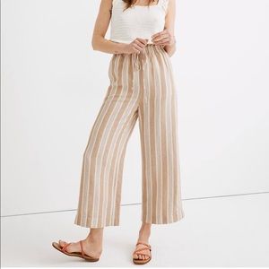 Madewell Cropped Wide Leg Pants